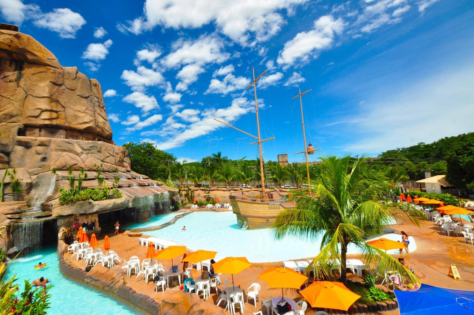 Spazzio Diroma Com Acesso Ao Acqua Park, Splash E Slide Caldas Novas Exterior foto